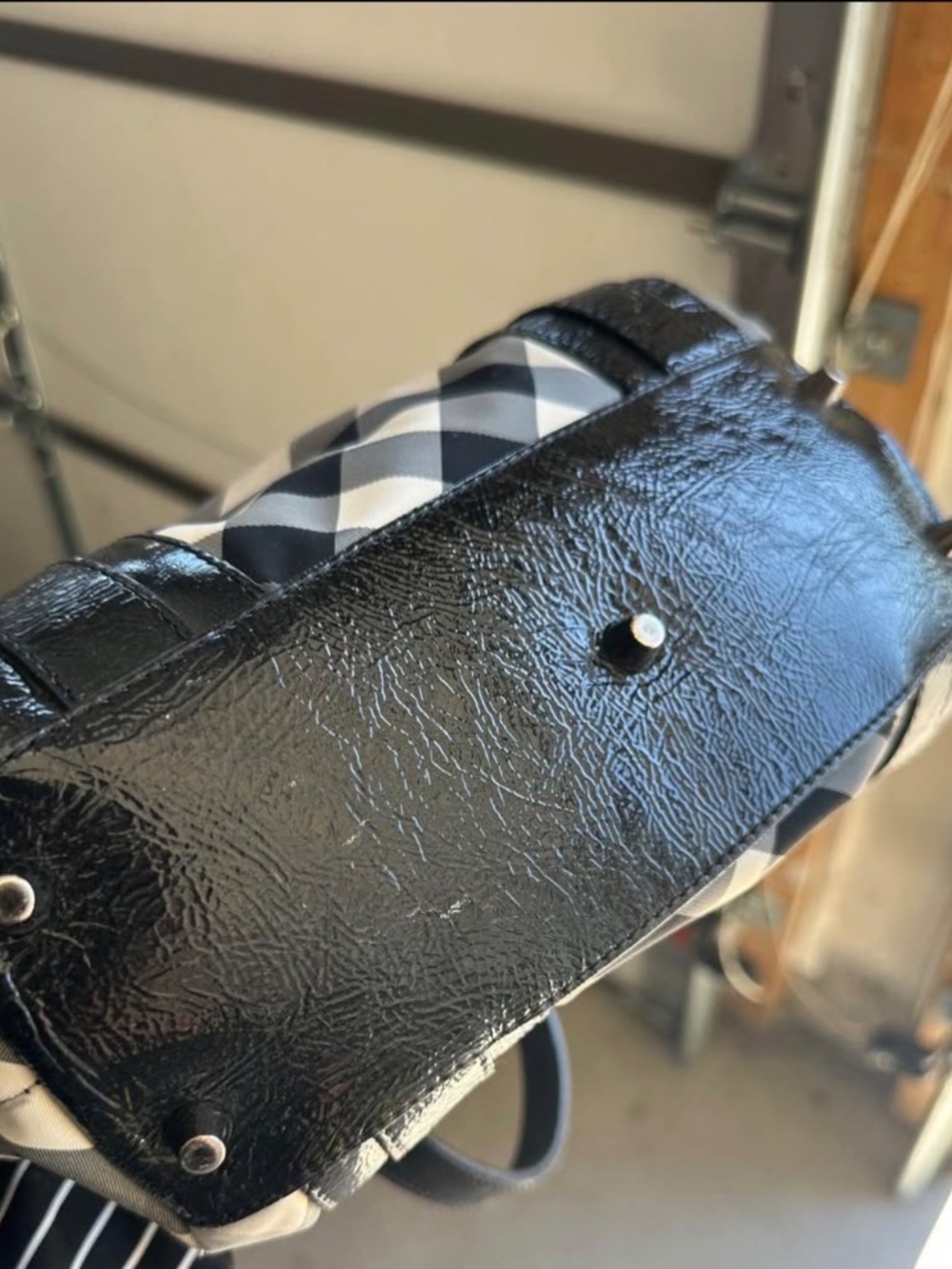 Checkered tote - Picture 5 of 5